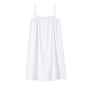 LAKE White Sleeveless Nightgown